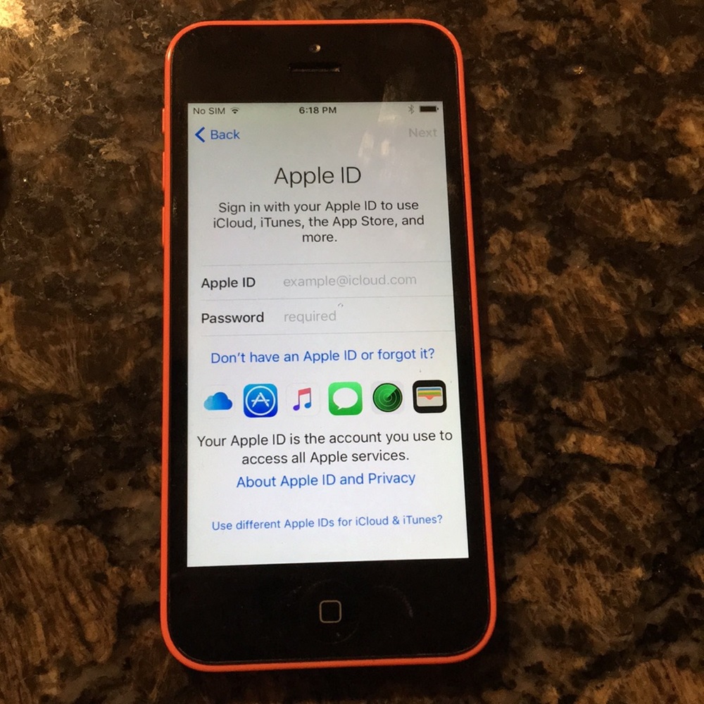 SOLD! AT&T iPhone 5c- 16GB
